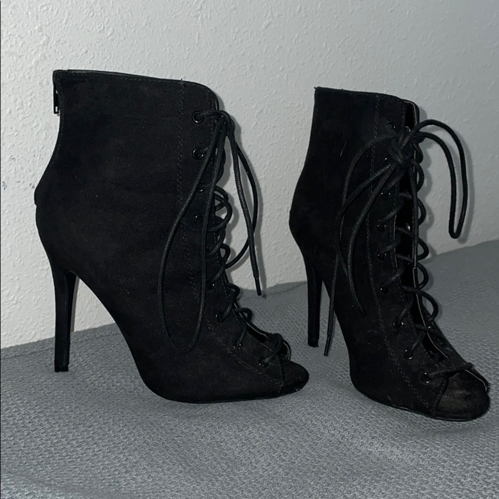 Black heels